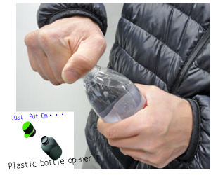 silicone good idea!Plastic Bottle Opener