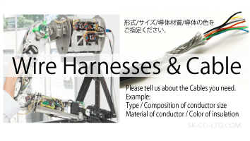 Wire and Cable products.Please inquire for information concerning Size and structure.